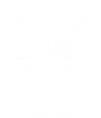 Shes Good Loves Her Mama Loves Jesus American Gift Sustainable Beanie