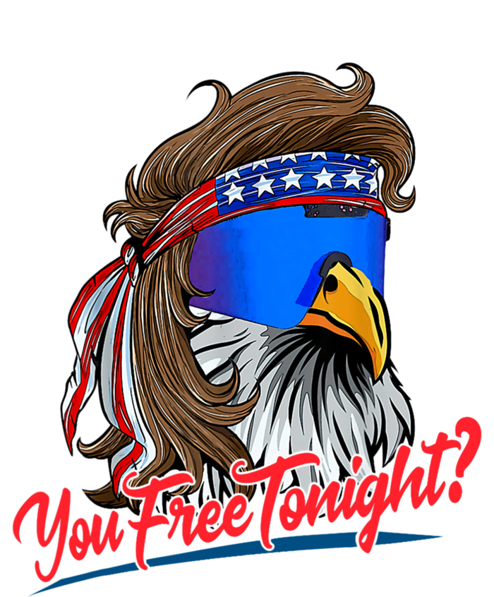 You Free Tonight Bald Eagle Mullet American Flag 4th Of July Premium T-Shirt