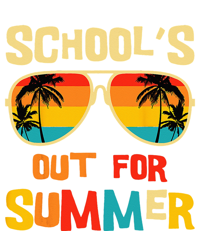 Last Day Of School Retro Schools Out For Summer Teacher T-Shirt