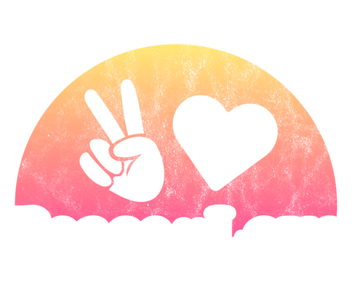 Peace Love And Nursing Nurse Gift Women's V-Neck T-Shirt