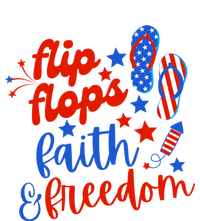 Flip Flops Faith And Freedom Sustainable Bucket Hat