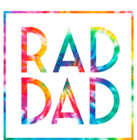 Rad Like Dad Tie Dye Funny Father’s Day Premium T-Shirt