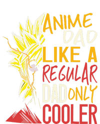 Anime Dad Like A Regular Dad Only Cooler Fathers Day Otaku Women's Racerback Tank