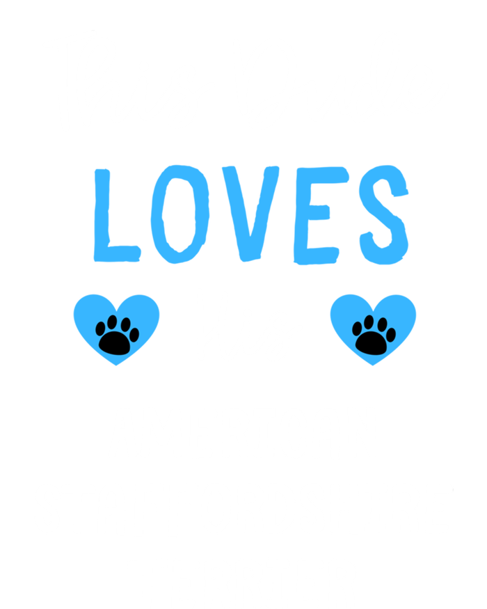 This Dude Loves His American Staffordshire Terrier Gift Canvas