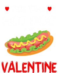 This Year Hot Dog Is My Valentine Sausage Lover Food Jokes Gift Kids Sweatshirt