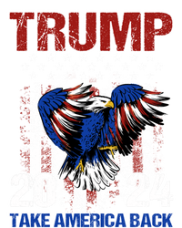 Trump 2024 Flag Take America Back Trump 2024 Gift T-Shirt