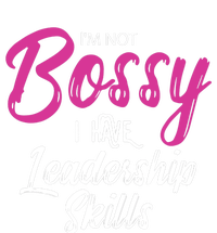 Funny Girl Boss I'm Not Bossy I Have Leadership Skills Long Sleeve Pajama Set