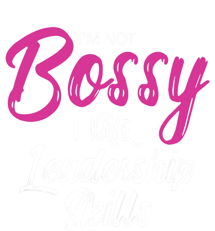 Funny Girl Boss I'm Not Bossy I Have Leadership Skills Long Sleeve Pajama Set