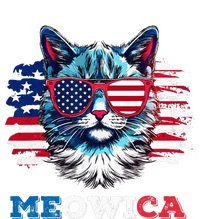 Meowica Cat Sunglasses American Flag USA Cat 4th of July City Backpack