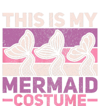 Mermaid Costume Retro Mermaid Outfit  Mermaid Zip Tote Bag