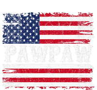 Pawpaw Vintage American Flag Patriotic Funny 4th of July Tall Hoodie