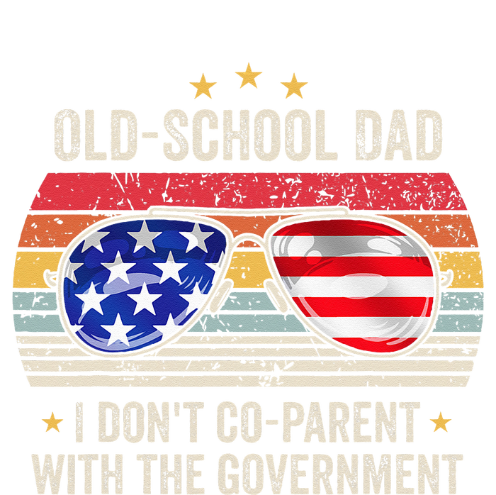 OldSchool Dad I don't coparent with the government Vintage Daily Commute Backpack