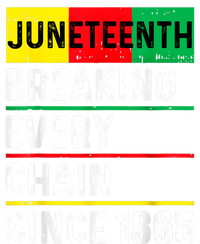 Juneteenth Breaking Every Chain Since 1865 African American Tie-Dye Long Sleeve Shirt