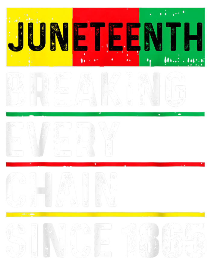 Juneteenth Breaking Every Chain Since 1865 African American Tie-Dye Long Sleeve Shirt