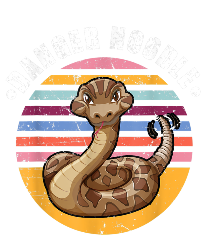 Danger Noodle Snake Retro Reptile Rattle Snake Tall T-Shirt