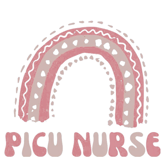 Picu Nurse Nursing Rainbow Pediatric Intensive Care Unit Funny Gift T-Shirt