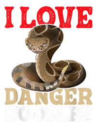 I Love Danger Noodles Snake Lover Herpetologist Zoology Hoodie