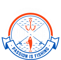 Profession Is Nurse Passion Is Fishing Funny Nursing Humor Gift T-Shirt