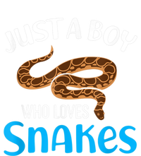 Just A Boy Who Loves Snakes Snake Lover Bumper Sticker