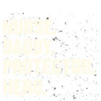 Protector Hero Nurse Daddy Nursing Dad Profession Superhero Meaningful Gift Canvas