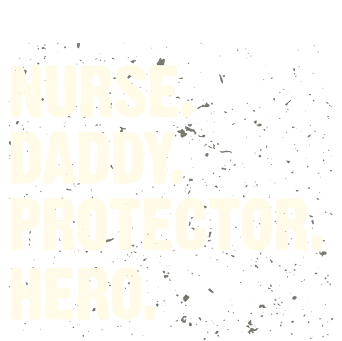 Protector Hero Nurse Daddy Nursing Dad Profession Superhero Meaningful Gift Canvas