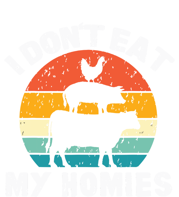 I Dont Eat My Homies Funny Vegetarian Vegan Women's Pullover Hoodie