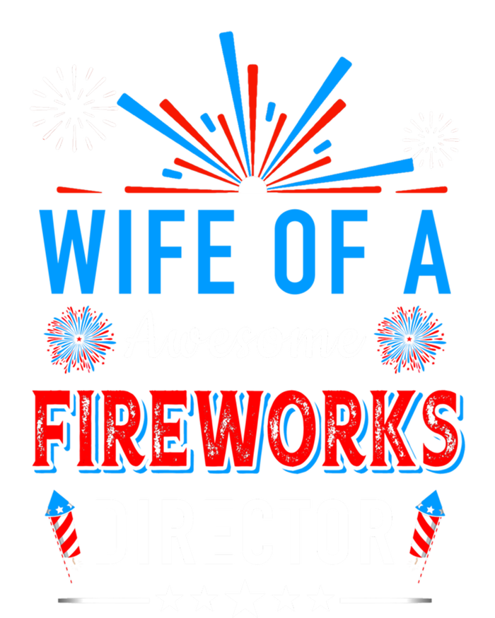 Wife Of An Awesome Fireworks Director Funny 4th Of July Gift Kids Hoodie