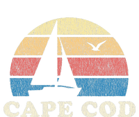 Cape Cod MA Vintage Sailboat 70s Throwback Sunset Sustainable Beanie