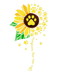 Sunflower Dog Doglover Pets Paw Apparel For Women Men T-Shirt