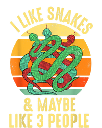 I Like Snakes Retro Reptile Vintage Herpetologist Flat Bill Trucker Hat