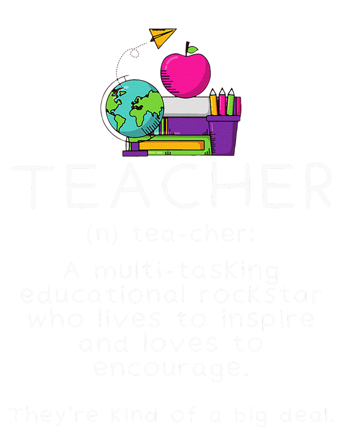 Teacher Definition Funny Teaching School Teacher T-Shirt