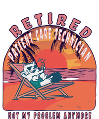 Retired Patient Care Technician Funny Vintage Retiret Gift Insulated Varsity Jacket