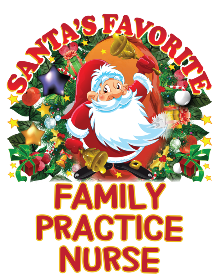 Santas Favorite Family Practice Nurse Nursing Accessories Gift Tall T-Shirt