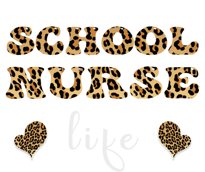 School Nurse For Super Nurse Leopard Font Gift Ladies Essential Tank