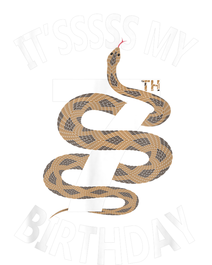 Its My 7th Birthday 7 Years Old Snake Boy And Girl Party Bumper Sticker