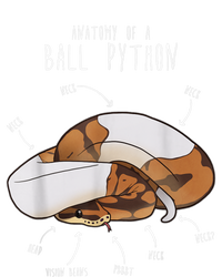 Anatomy Of A Piebald Ball Python Funny Reptile Snake Lover Toddler Fine Jersey T-Shirt