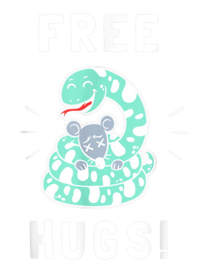 Free Hugs Funny Python Snake Anaconda Joke T-Shirt