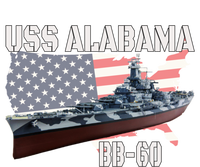 Ww2 American Battleship Uss Alabama Bb60 Warship Veterans Cool Gift Long Sleeve Shirt