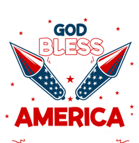 4th July Fireworks S Party Family God Bless America Cool Gift T-Shirt