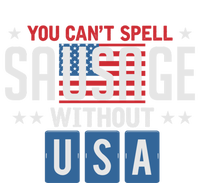 You Cant Spell Sausage Without Usa Funny 4th Of July America Great Gift 16 in Basic Backpack