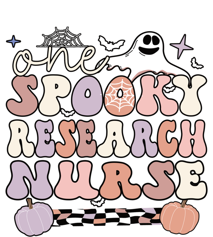 Spooky Research Nurse Halloween Research Nursing Gift Sweatshirt Cinch Pack Bag