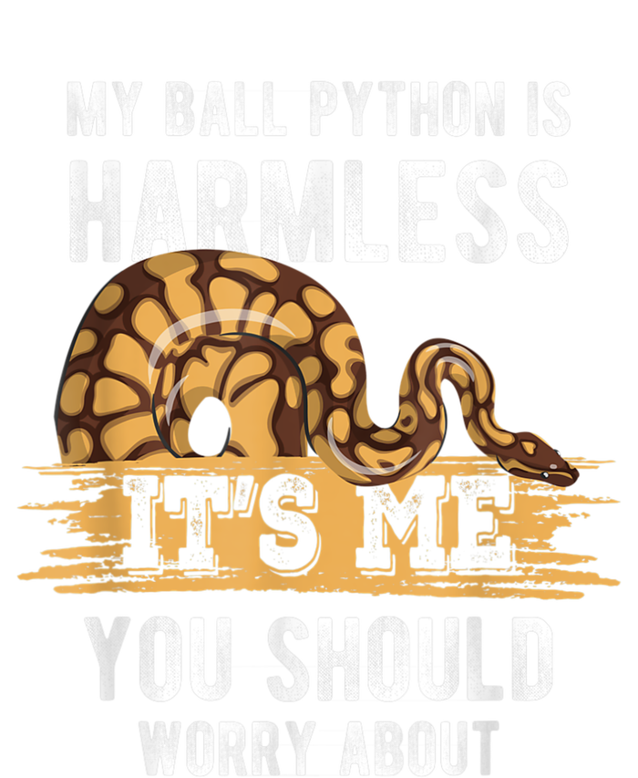 My Ball Python Is Harmless Tee | Snake Lover Button