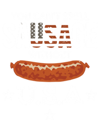 You Cant Spell Sausage Without Usa Funny Patriotic Great Gift Ladies Long Sleeve Shirt