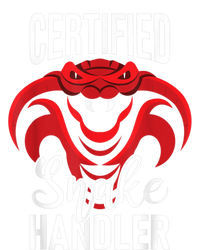 Certified Snake Handler Snakes Owner Zookeeper Herpetology Kids T-Shirt