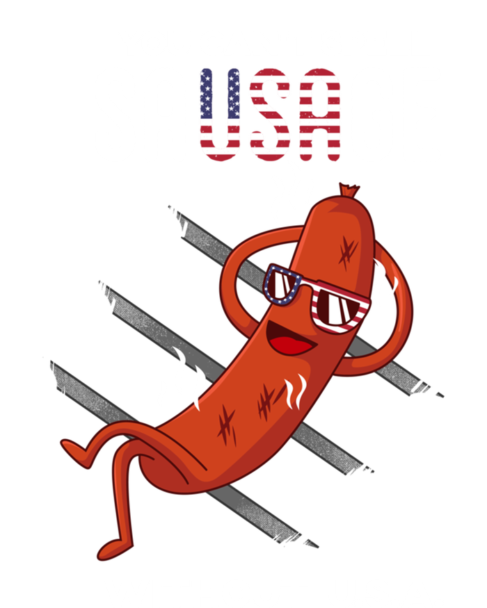 You Cant Spell Sausage Without Usa Funny Funny Gift T-Shirt