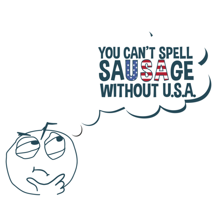 You Cant Spell Sausage Without Usa Wonder Funny Joke Cool Gift T-Shirt