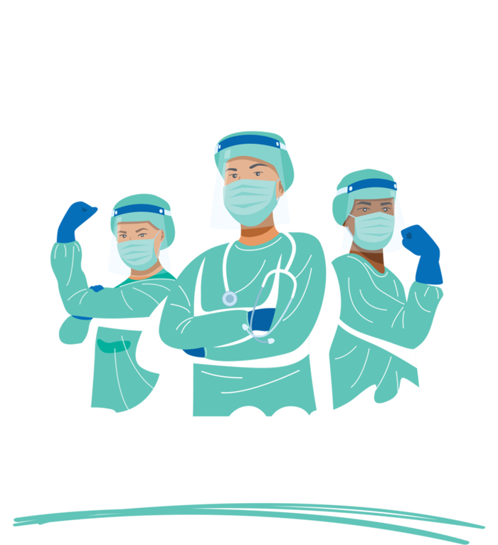 Super Heroes Wear Scrubs Nurse Great Gift Women's Racerback Tank