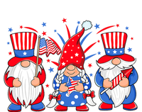 4th Of July Gnomes Patriotic American Flag Cute Three Gnomes Gift Women's T-Shirt