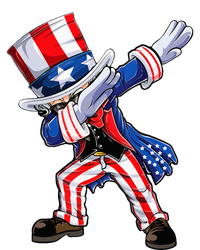 Dabbing Uncle Sam 4th of July Wo Funny Dab Dance Premium Hoodie