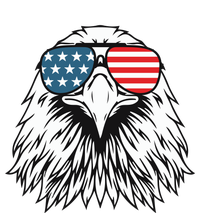 Patriotic Eagle USA Flag 4th Of July Coaster